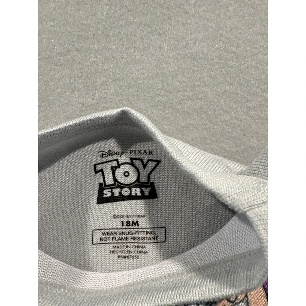 Disney Pixar Toy Story Pajamas Set Woody Buzz Jessie 18M Gray TS156DZSWM